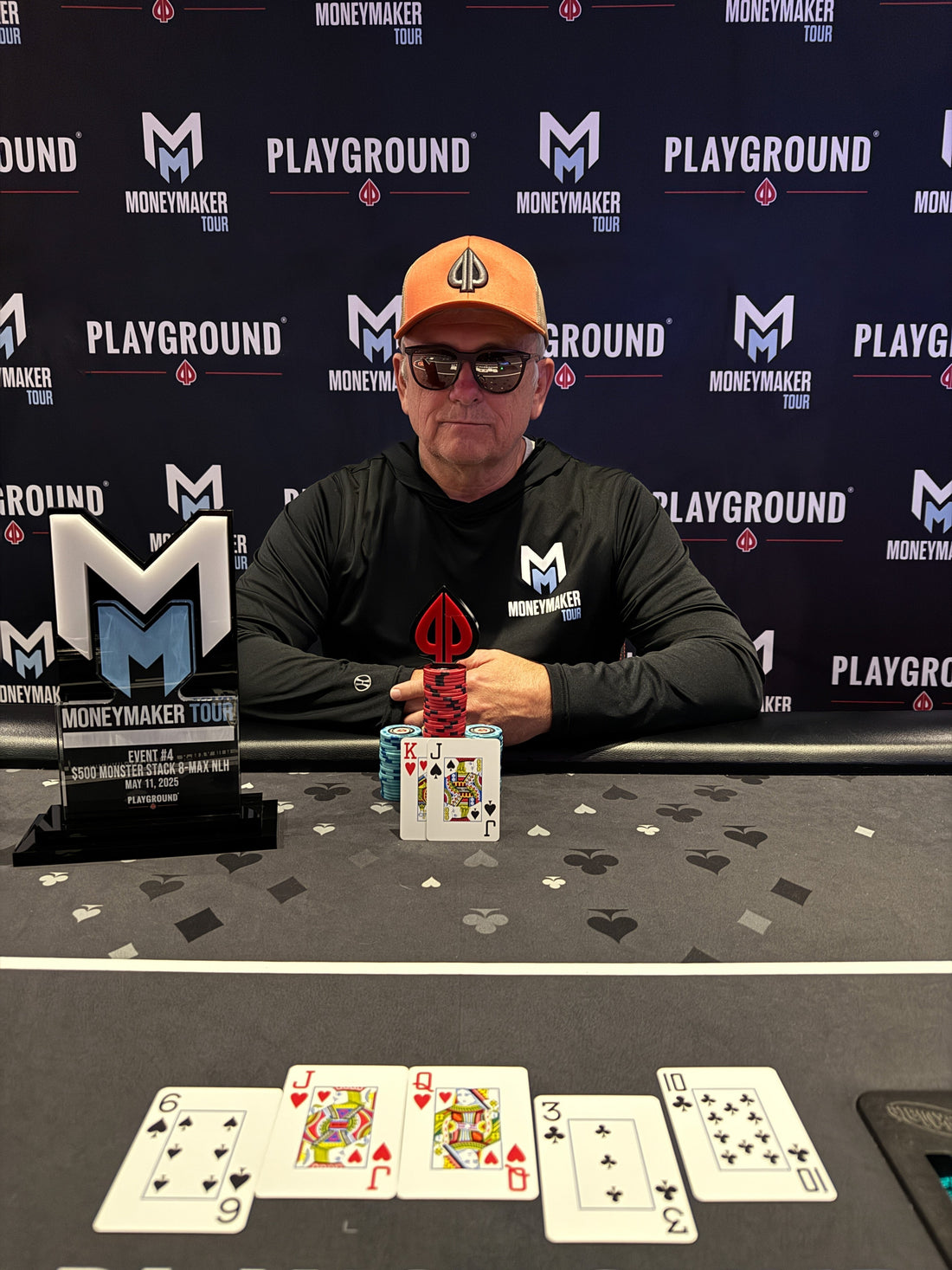 Playground Montreal, CA Event 4 $500 Moneymaker Monster Stack Turbo NLH (Re-Entry)