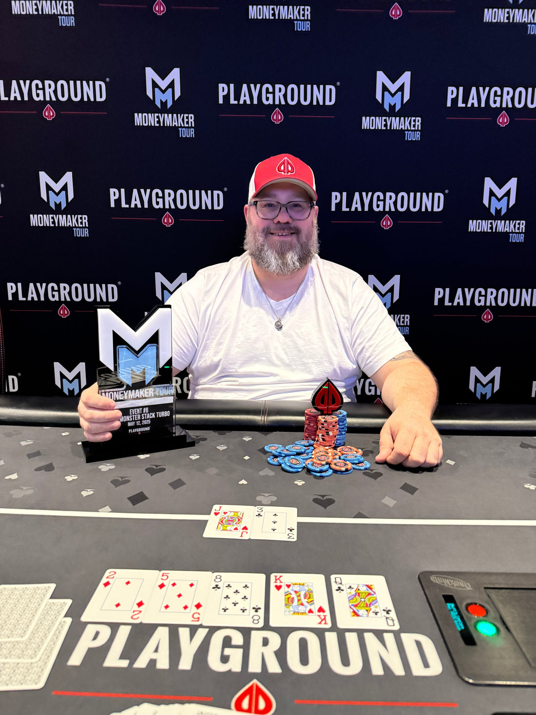Bryan Robitaille-Frequet Wins Event 6 $150 Monster Stack NLH Turbo $8,000 GTD at Playground