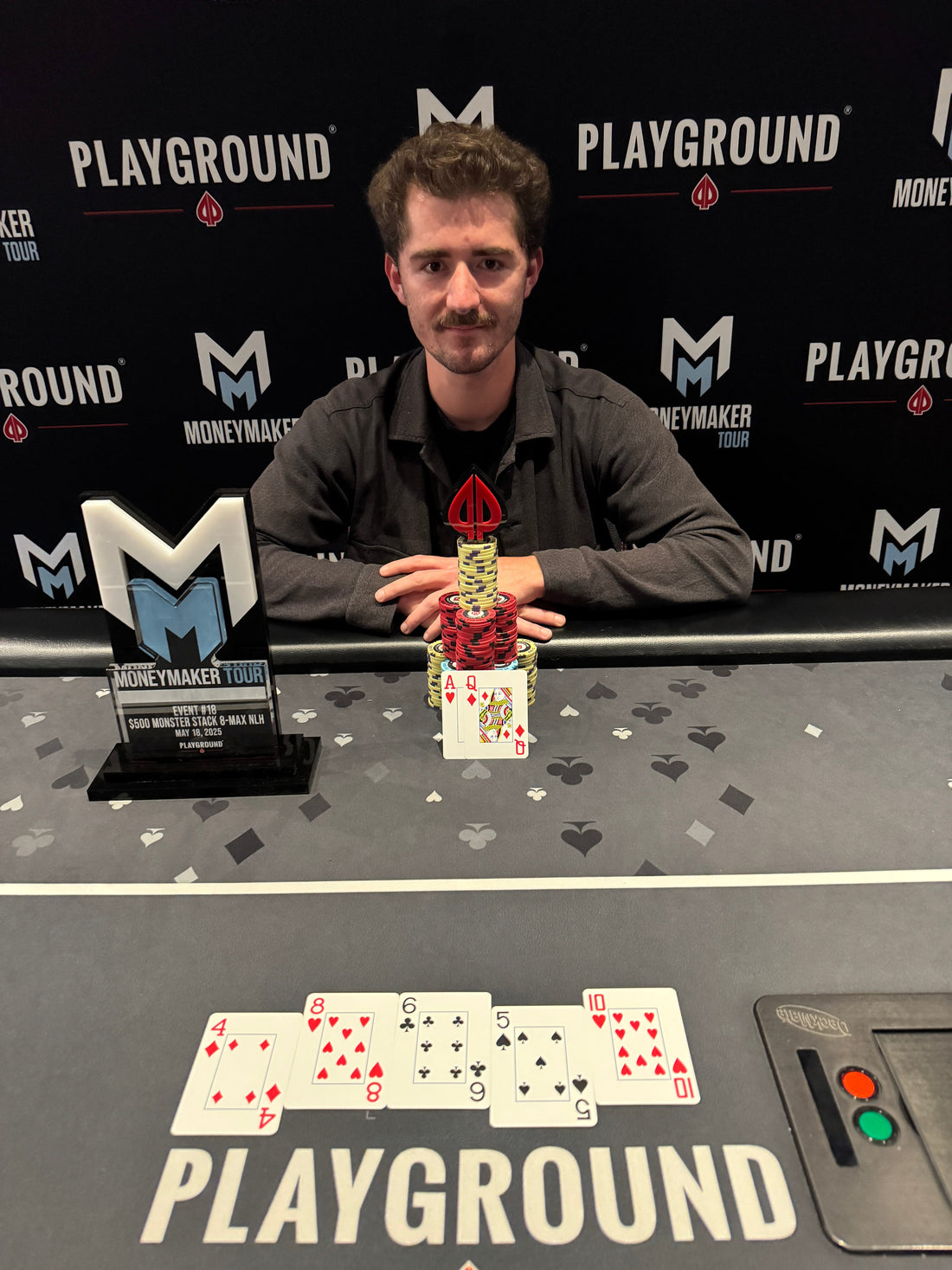 Louis Poujade Event 18 $500 Monster Stack 8-Max $30,000 GTD