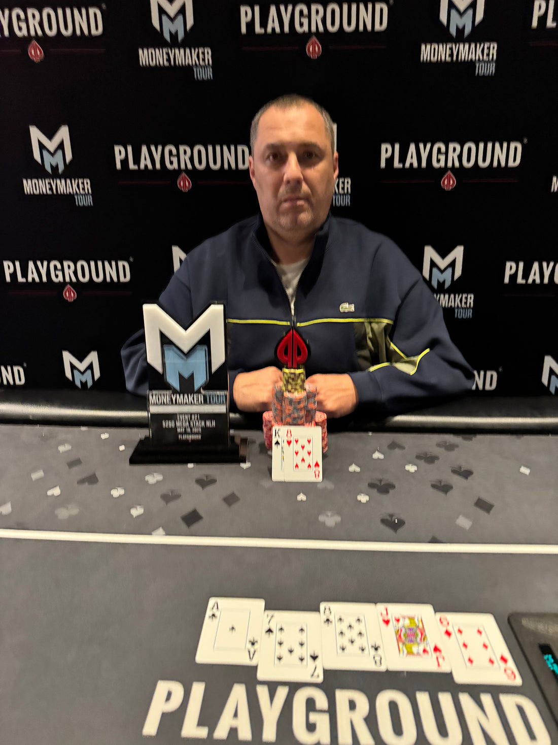 Ruslan Antoniuk Wins Event #21 $250 Moneymaker Mega Stack NLH (Re-Entry)