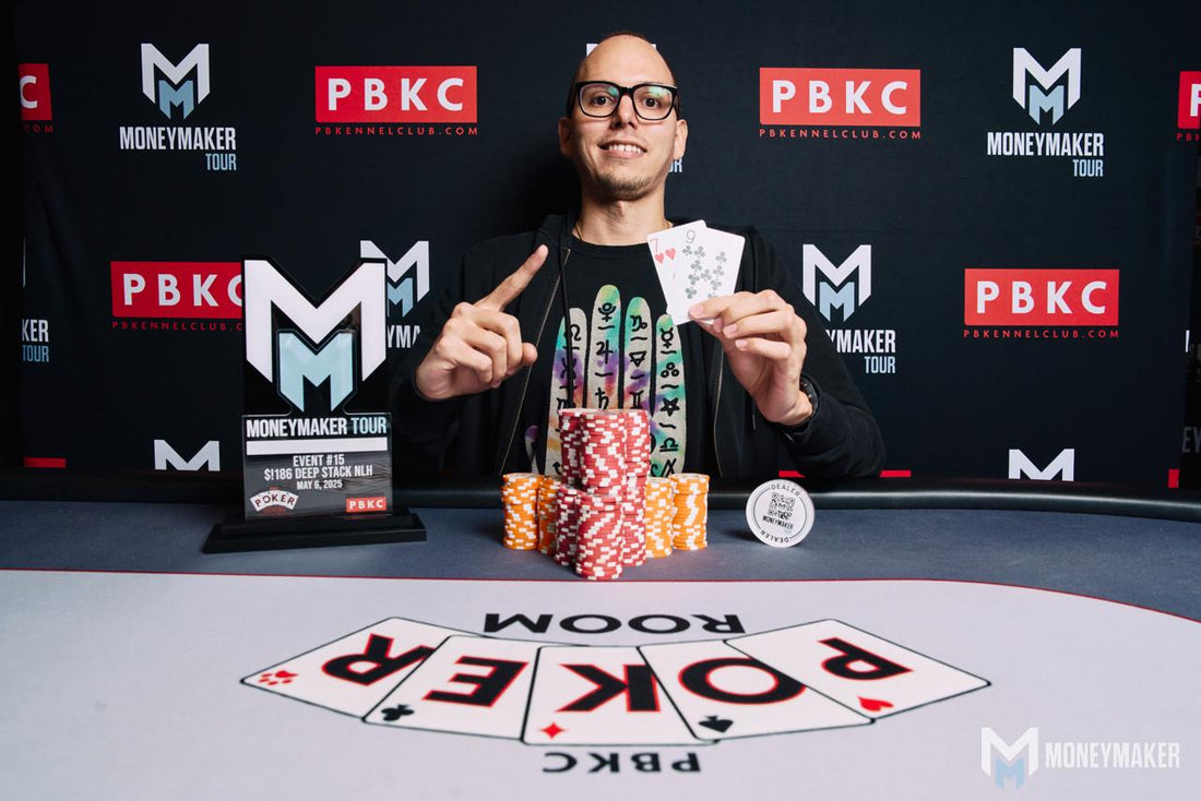 Armando Del Prozo ($2,360) Wins Event 15 Moneymaker Deep Stack