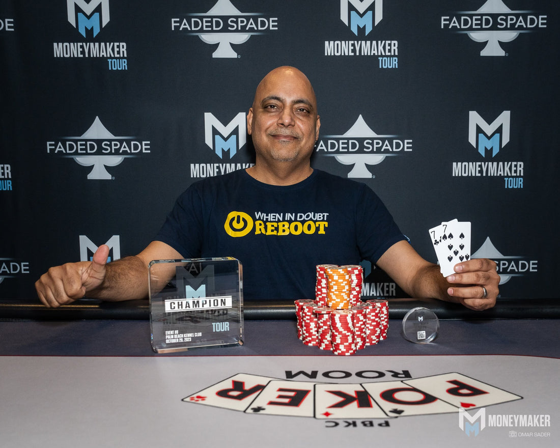 Raminder Singh ($3,296) Wins Second Moneymaker Trophy in Event #8