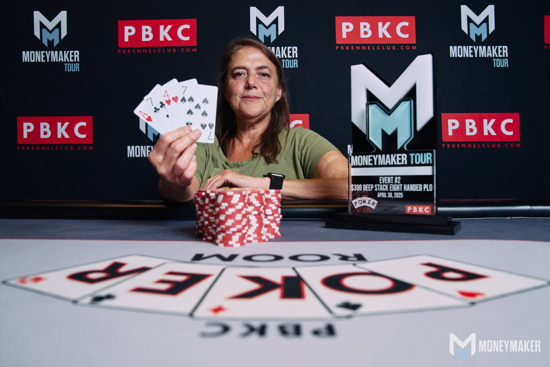Michelle Konig Takes Down Deep Stack Eight Handed PLO Event 2
