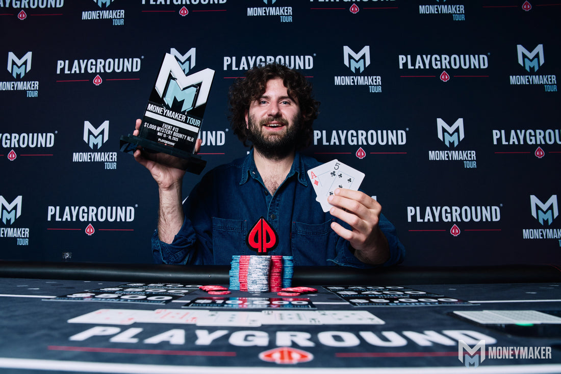 Santiago Plante ($15,380) Wins Event #13 Day 2 $1000 Mystery Bounty NLH (Re-Entry)