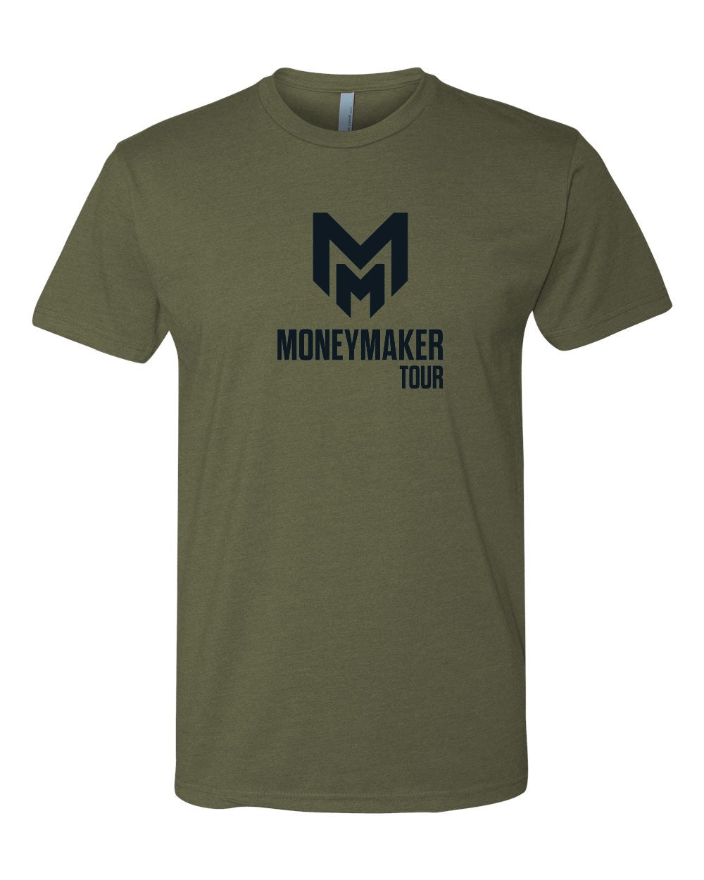 Moneymaker Tour Military Green Shirt