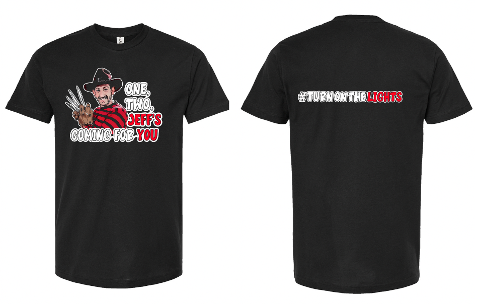 Jeff Platt "Turn On The Lights" T-Shirt