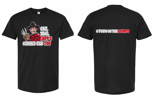 Jeff Platt "Turn On The Lights" T-Shirt